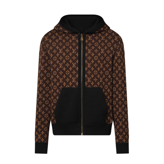 LVE Monogram Reversible Double Face Hooded Blouson