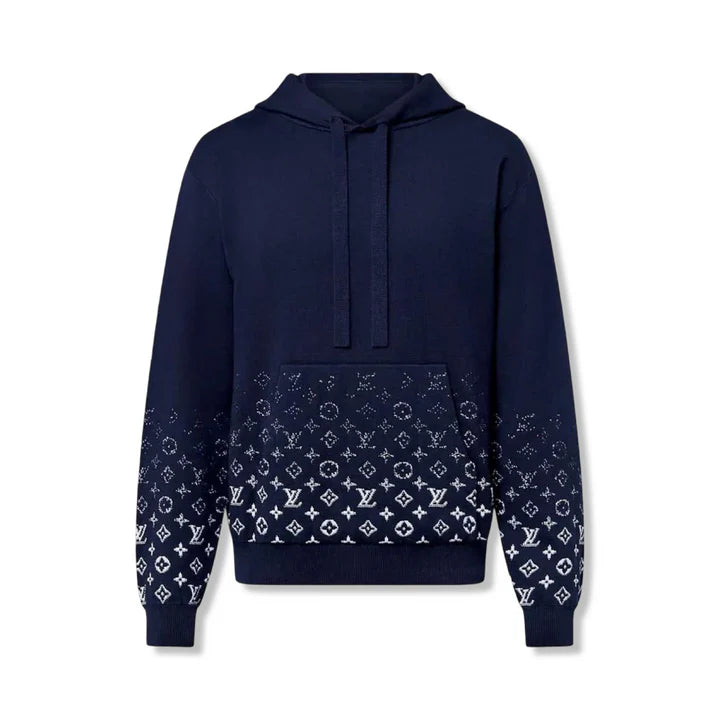 LVE Gradient Cotton Hoodie Navy