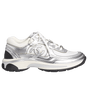 CC Logo Sneaker White/Silver