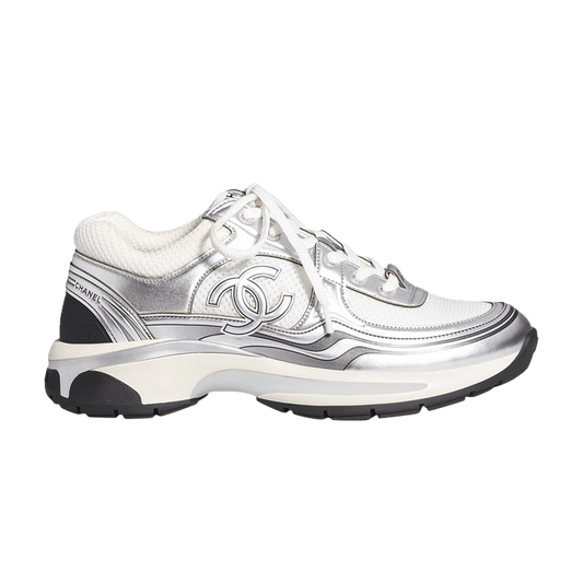 CC Logo Sneaker White/Silver