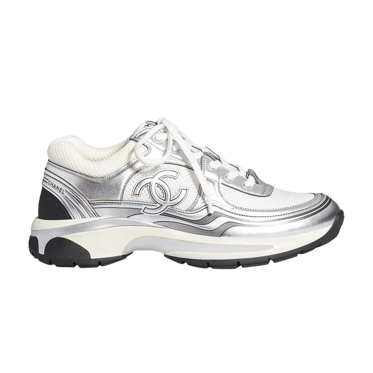 CC Logo Sneaker White/Silver