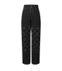 LVE Monogram Destroy Denim Trousers