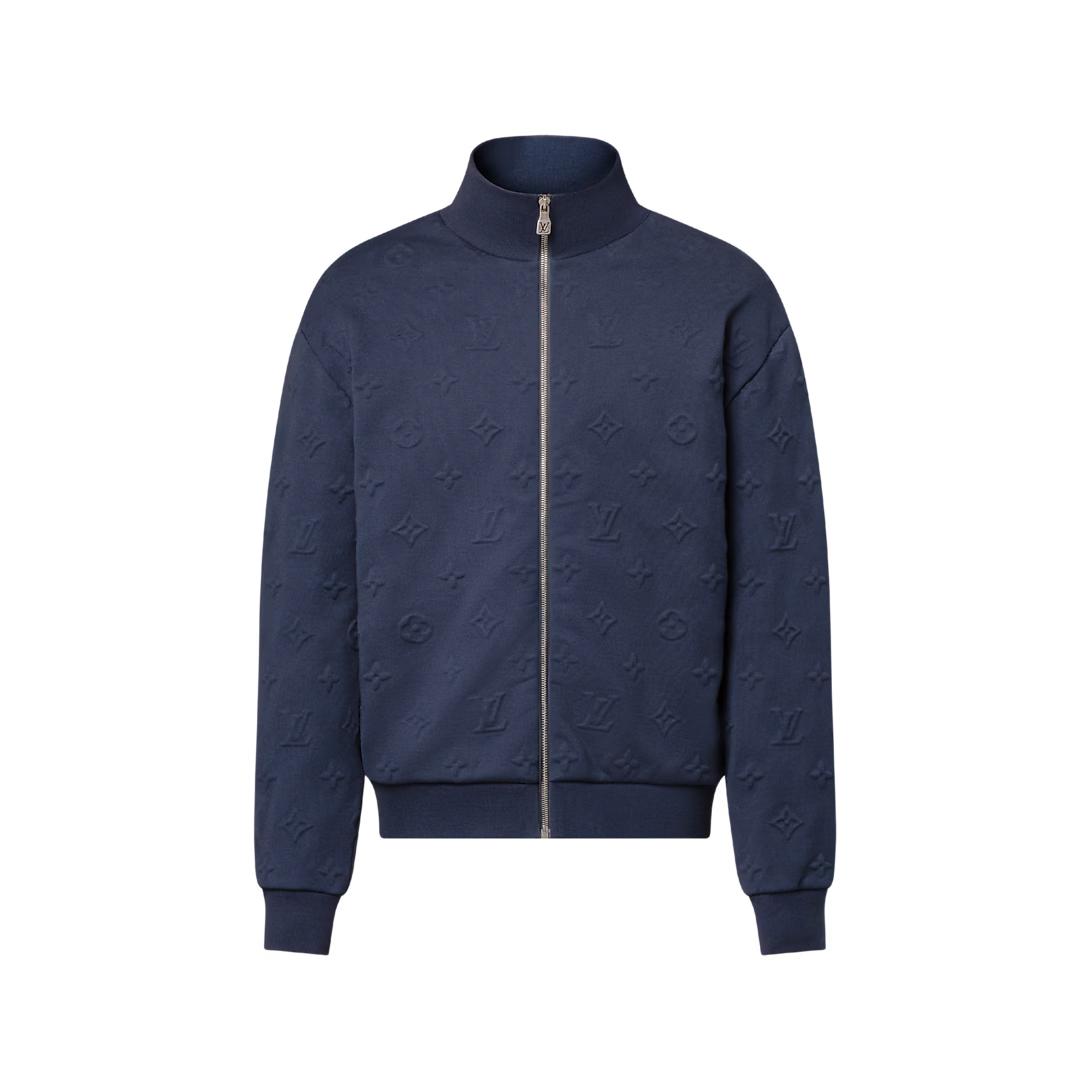 LVE Monogram Embossed Track Top