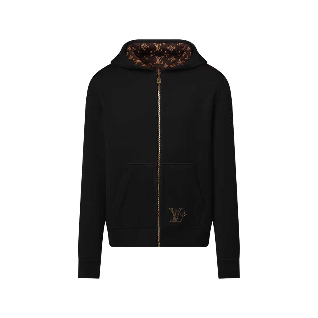 LVE Monogram Reversible Double Face Hooded Blouson