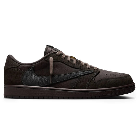 T Scott x Air Jordan 1 Low OG SP Velvet Brown